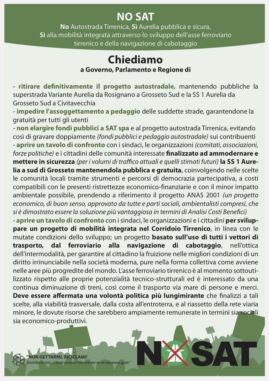 VOLANTINO NO SAT R